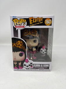 Funko POP! Elvira Mistress of the Dark “Elvira & Gonk” #1647