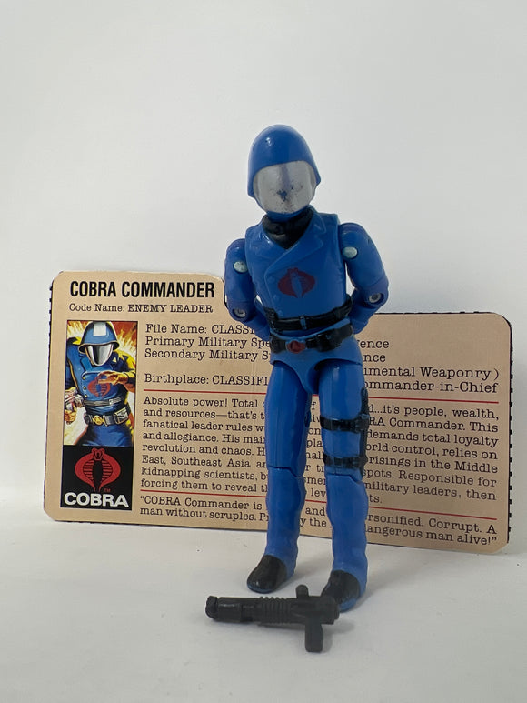 G.I. Joe 1982-83 Cobra Commander v1.5 (Swivel Arm)