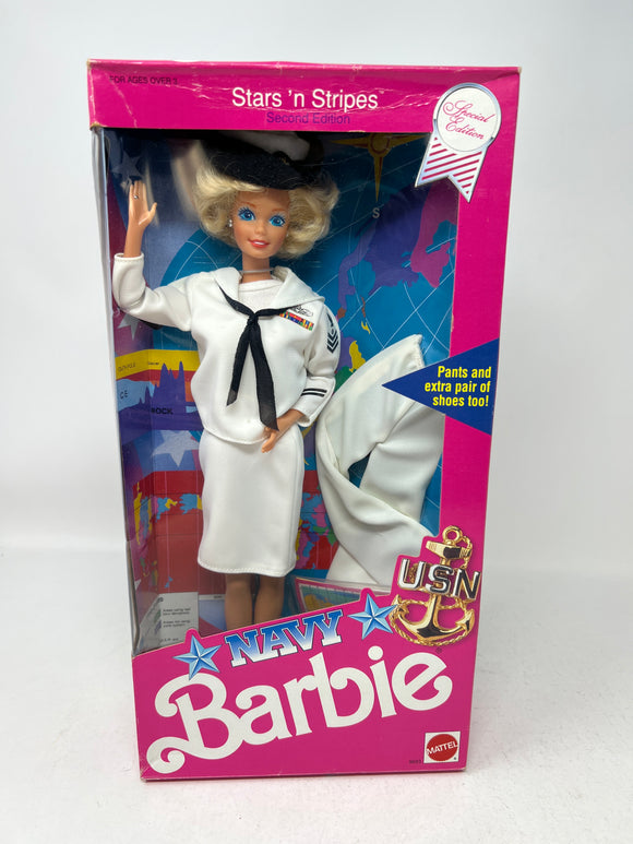 Collectible Navy Barbie Stars 'n Stripes