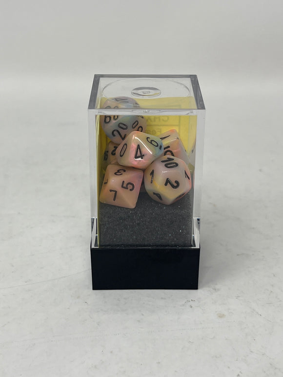 Chessex “Festive: Circus/Black” Mini 7-Die Set