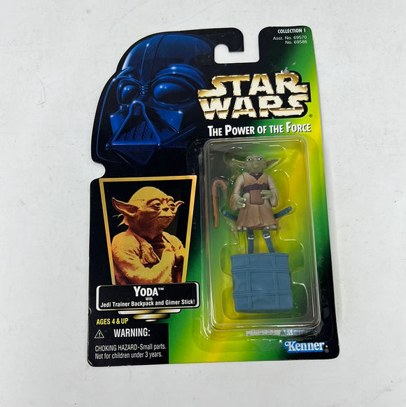 Star Wars The Power Of The Force: Yoda Jedi Trainer Backpack & Gimer Stick