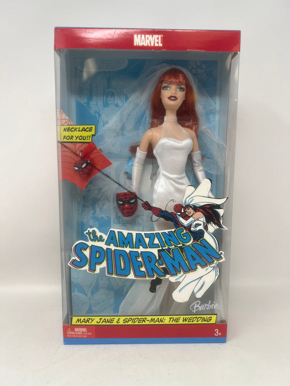2005 DC Barbie Doll The Amazing Spider-Man: Mary Jane (with necklace)