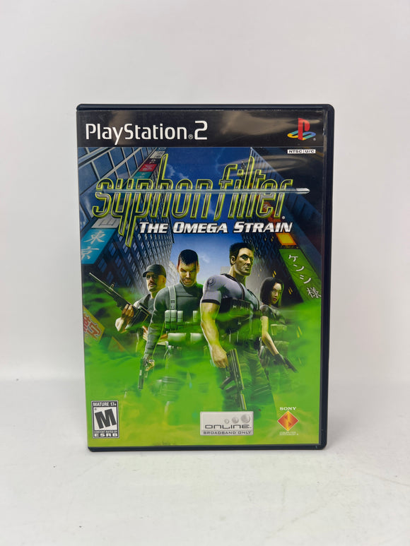 Playstation 2 (PS2) Syphon Filter: The Omega Strain