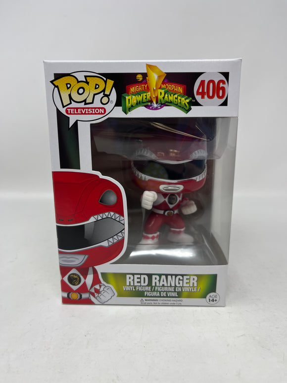 Funko POP! Mighty Morphin Power Rangers: Red Ranger #406