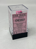 Chessex “Gemini: Black Pink/White” 7-Die Set