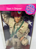 Vintage Collectible Stars ‘n Stripes Army Ken