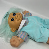 Vintage Troll Kidz Doll in Blue Outfit