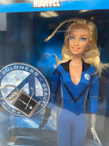 2005 DC Barbie Doll: Fantastic 4: Invisible Woman (with keychain)