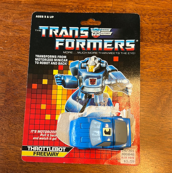 Transformers 1987 Throttlebot:'Freeway'