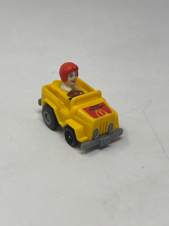 1985 McDonald’s “Ronald McDonald” Pull Back Happy Meal Toy