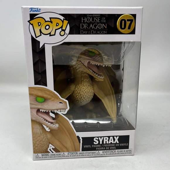 Funko Pop! GOT: House of The Dragon/Day of The Dragon “Syrax” #07