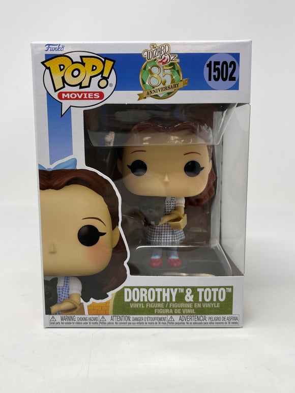 Funko Pop! The Wizard of Oz 85th Anniversary “Dorothy & Toto” #1502