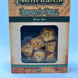 DND Dice- Pathfinder “Serpent’s Skull”