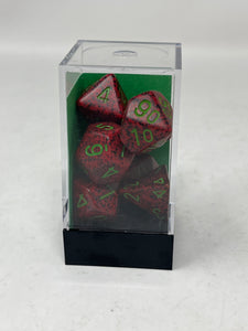 Chessex “Speckled: Strawberry” 7-Die Set