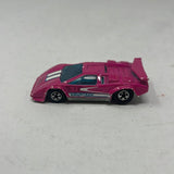 1988 Hot Wheels “Lamborghini Countach” Color Changer (Pink- White)