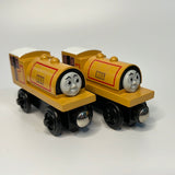 Thomas the Train Wooden "Ben" and "Bill" Engines