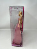 2009 Holiday Barbie Pink Dress Blond Hair