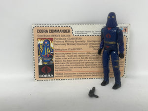 G.I. Joe 1984 Mail Away Cobra Commander (Cowl)