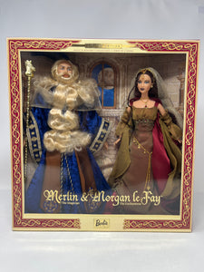 2000 “Merlin The Magician & Morgan Le Fay The Enchantress” Limited Edition Magic & Mystery Collection Barbie