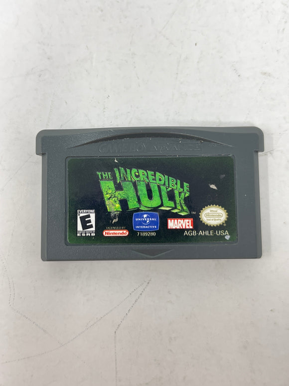 Nintendo Gameboy Advance: The Incredible Hulk