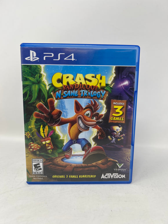 Playstation 4 (PS4) Crash Bandicoot N.Sane Trilogy (3 Games In 1)