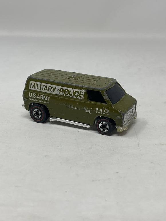1976 Hot Wheels “Khaki Kooler” aka “Super Van” Flying Colors Redline
