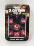 FanRoll “Dragon Storm: Red Dragon Scales” Silicone 7-Die Set