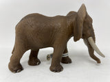 Retired Schleich African Elephant  Male from 2004 #14341