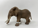 Retired Schleich African Elephant  Male from 2004 #14341