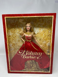 2014 Holiday Barbie (blond, red dress)