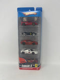 Hot Wheels 5 Pack: Ferrari L4269