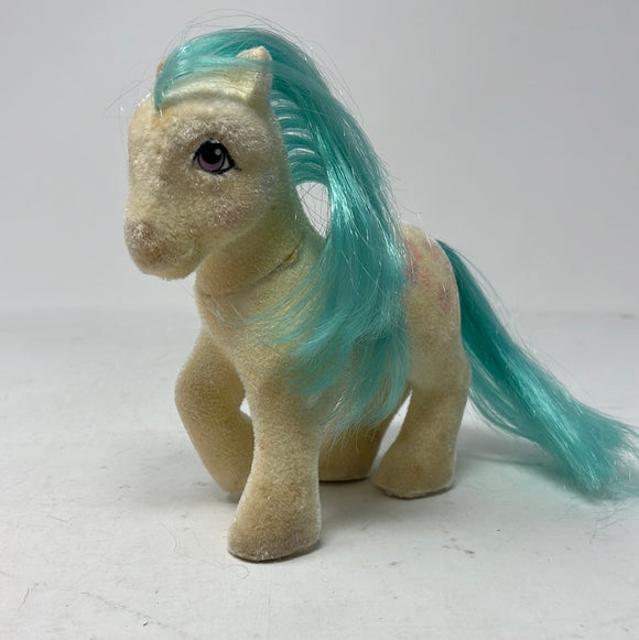 1985 G1 My Little Pony “Cupcake” So Soft Ponies (Flocked)