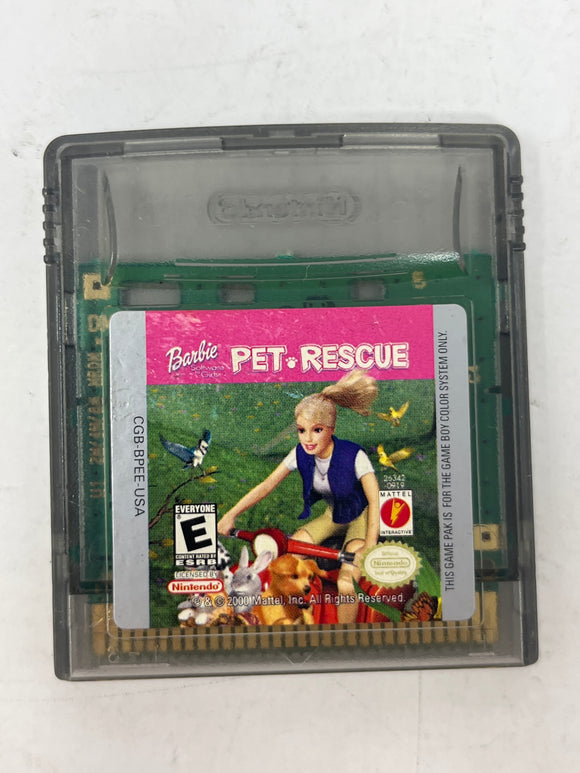 Nintendo Gameboy Color: Barbie Pet Rescue