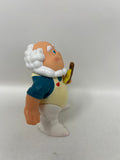 Vintage Care Bears Cloud Keeper with Broom Posable Figure