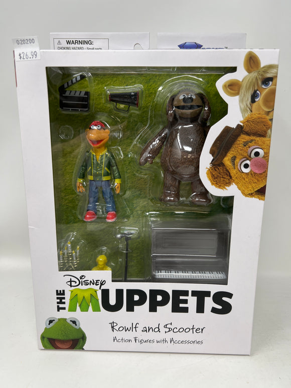 The Muppets “Rowlf and Scooter” Action Figures by Diamond Select