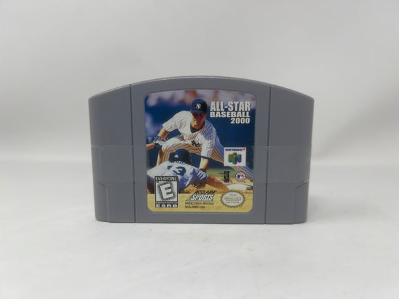 Nintendo 64 (N64): All-Star Baseball 2000