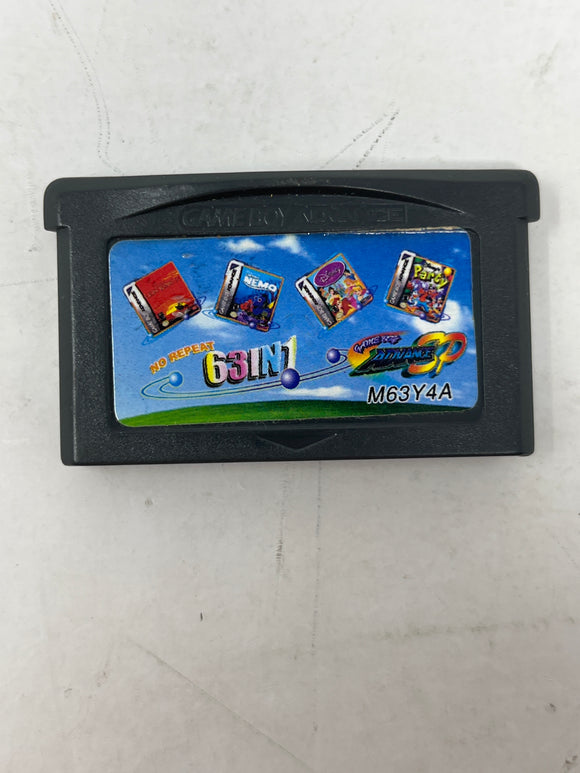 Nintendo Gameboy Advance: 63 in 1