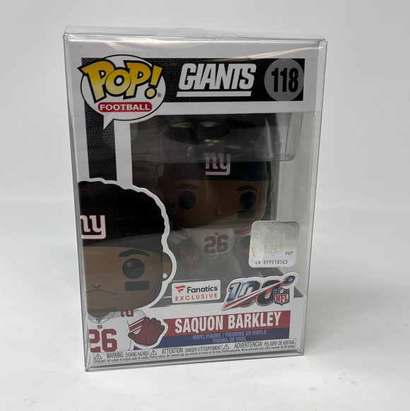 Funko Pop! NFL Giants: Saquon Barkley #118