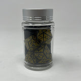 DND Dice- Knotwork: Yellow