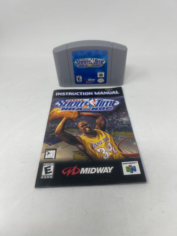Nintendo 64 (N64): NBA On NBC: NBA Show Time