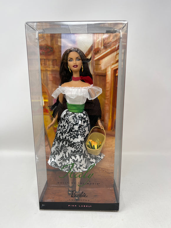 Italy Dolls of the World Pink Label Barbie Collector