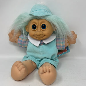 Vintage Troll Kidz Doll in Blue Outfit