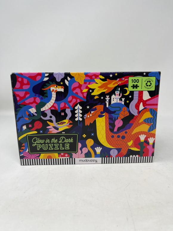 Glow in the Dark “Dragons” 100 Piece Puzzle