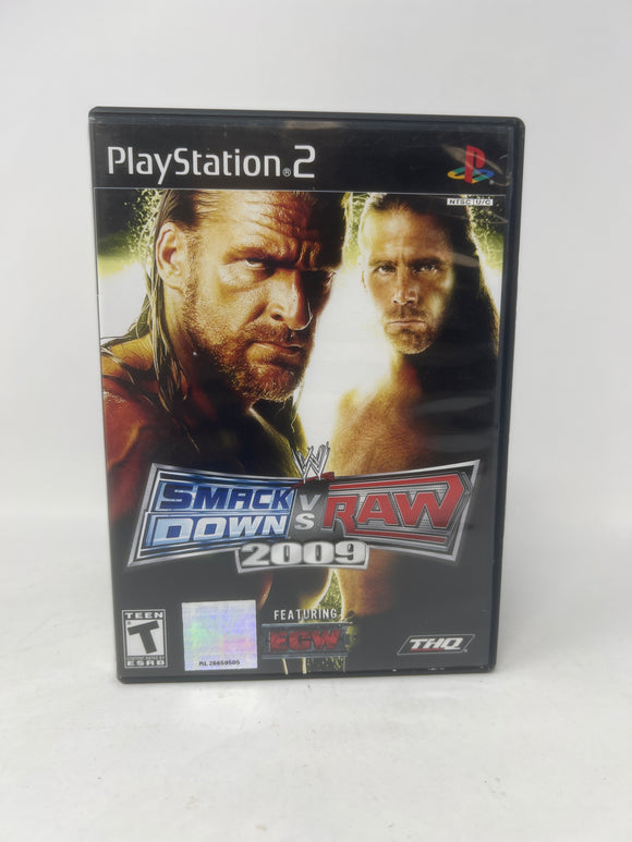 Playstation 2 (PS2): Greatest Hits: Smack Down vs RAW 2009