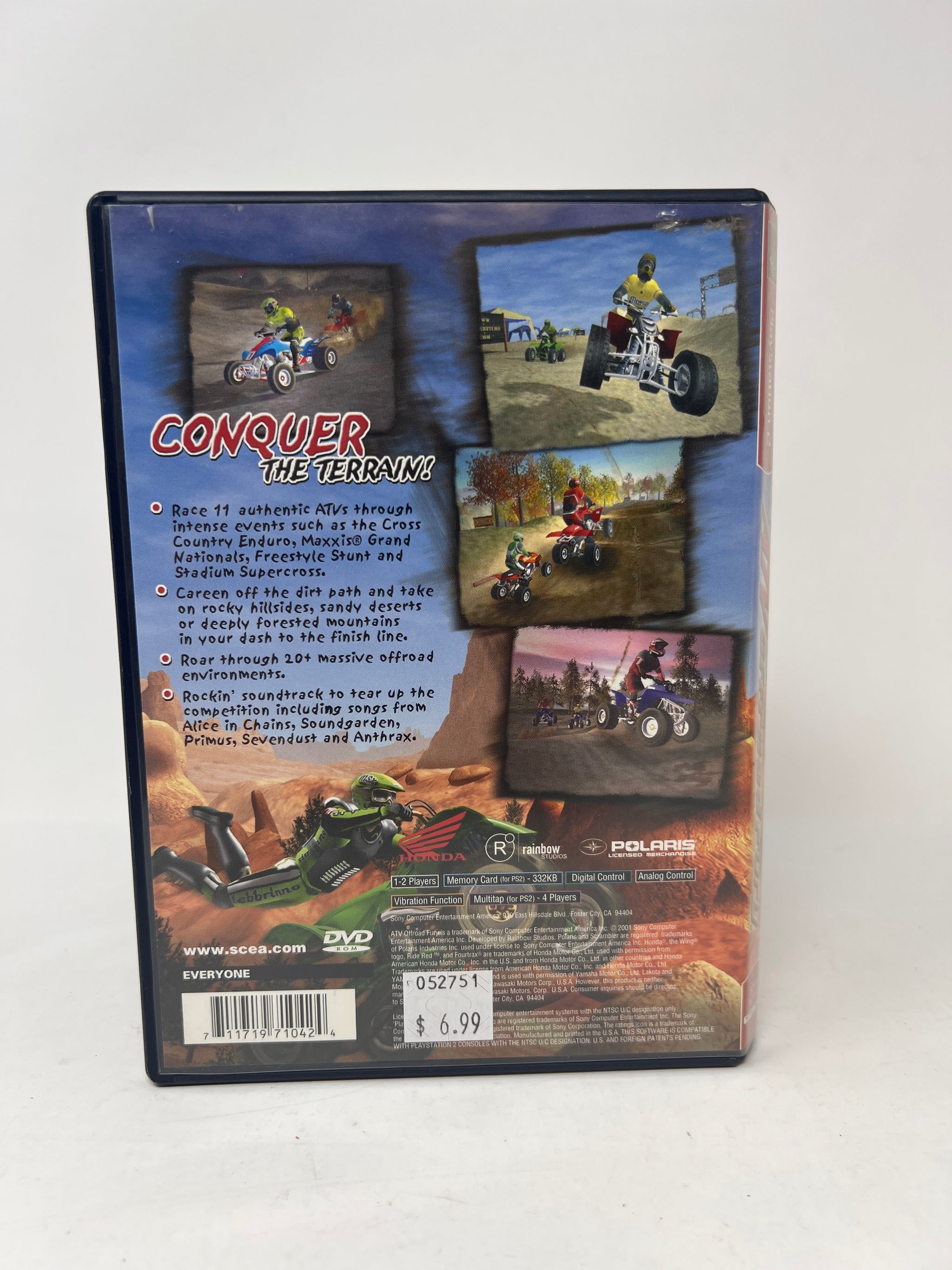 ps2カセット集 Playstation 2 (PS2): Greatest Hits: ATV Offroad Fury