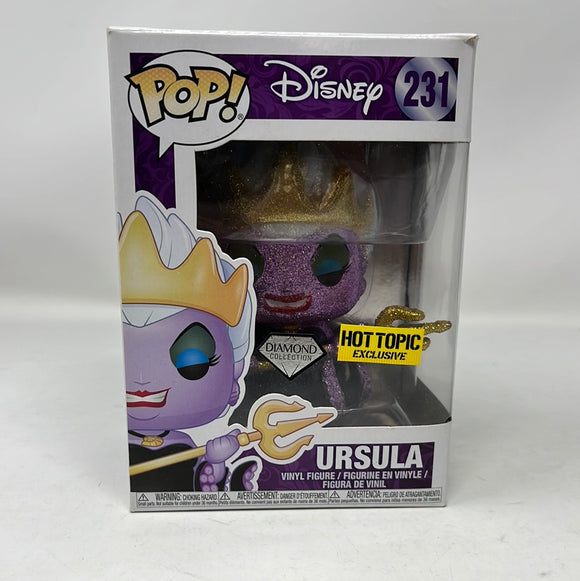Funko Pop! Disney “Ursula” #231 (Diamond Collection)