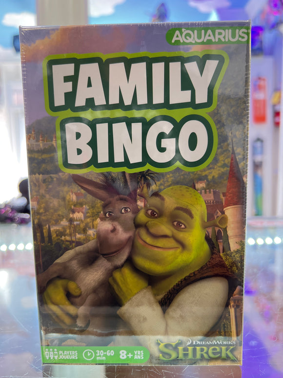 Shrek Family Bingo Game