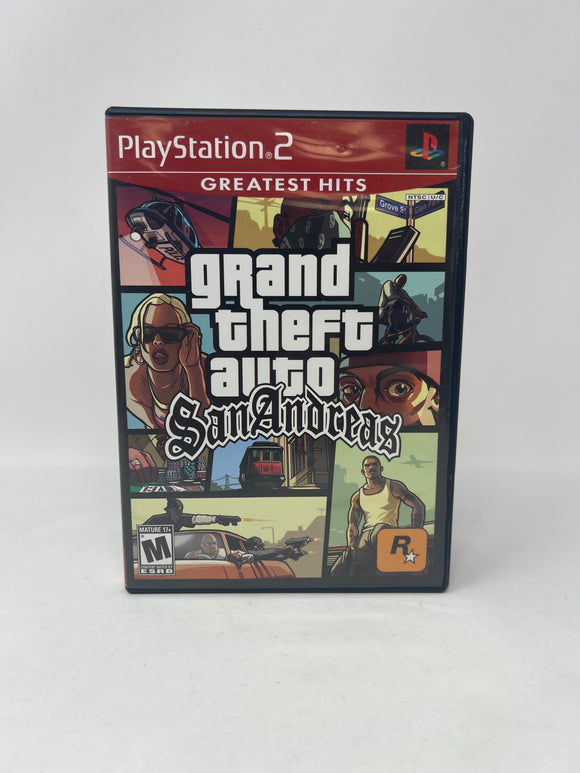 Playstation 2 (PS2): Greatest Hits: Grand Theft Auto San Andreas