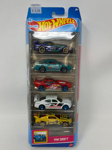 Hot Wheels HW Drift 5 Pack