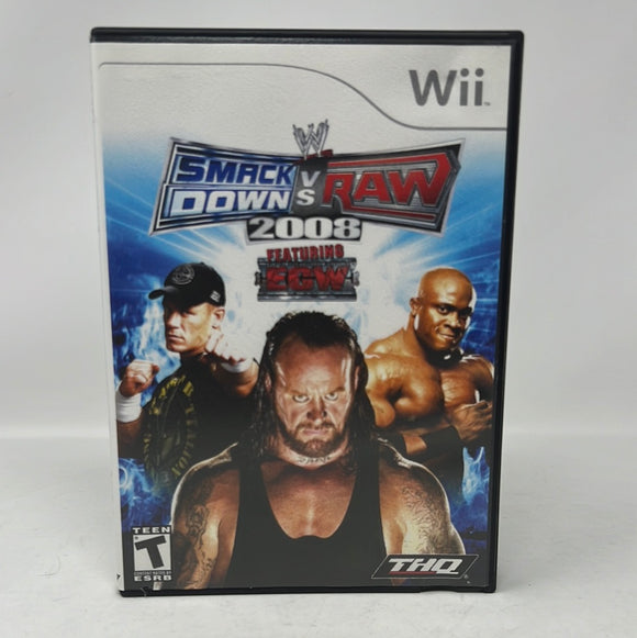 Nintendo Wii: WWE Smackdown vs Raw Featuring ECW